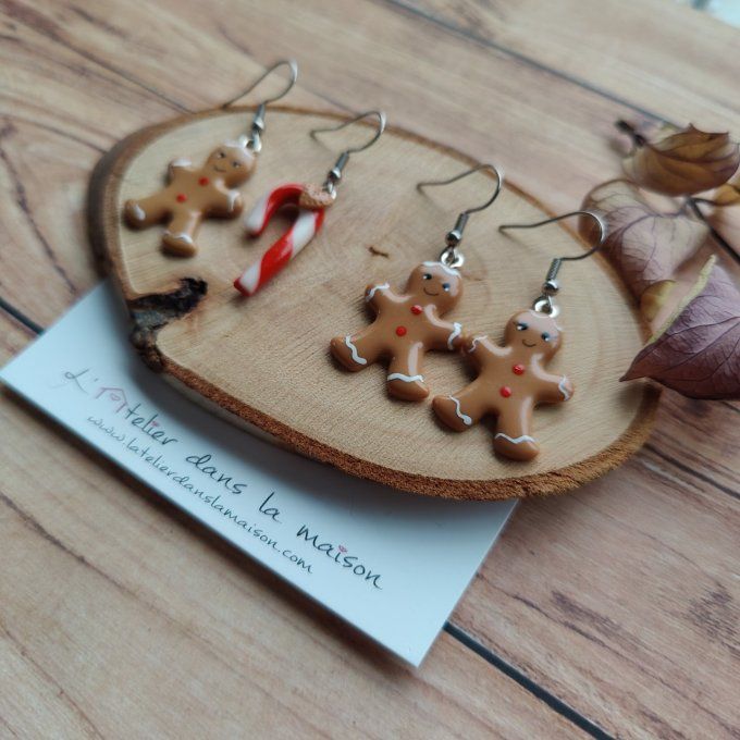 boucles biscuits sucre d'orge de noel