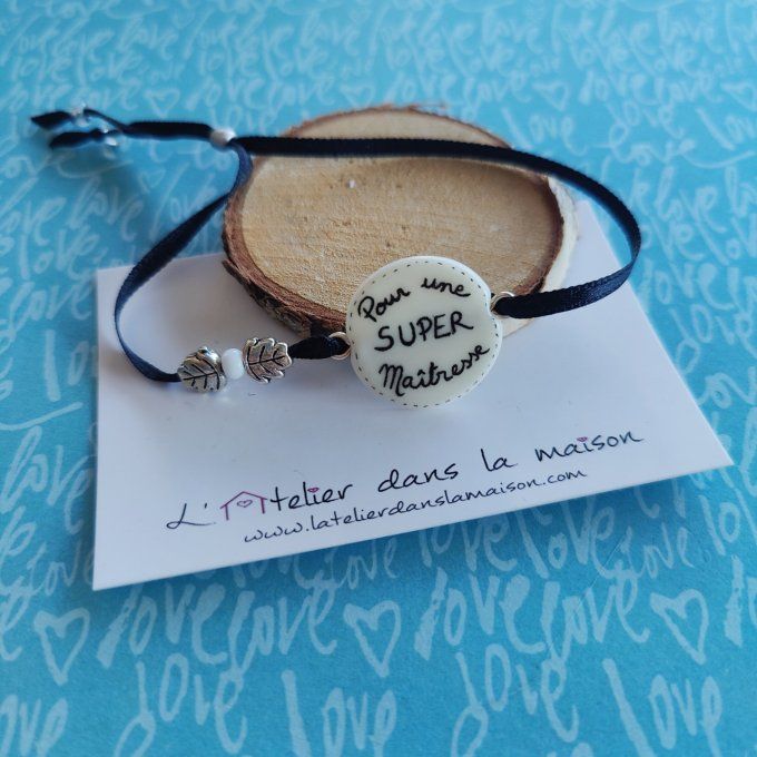 bracelet cadeau super maitresse